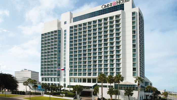corpus-christi-Omni hotel-bayfront-tower-exterior